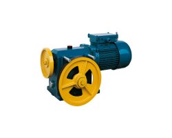 Traction machines with gearbox