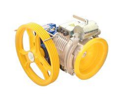 Traction machines with gearbox