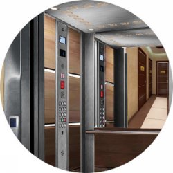 Luxurious Elevators cabins 